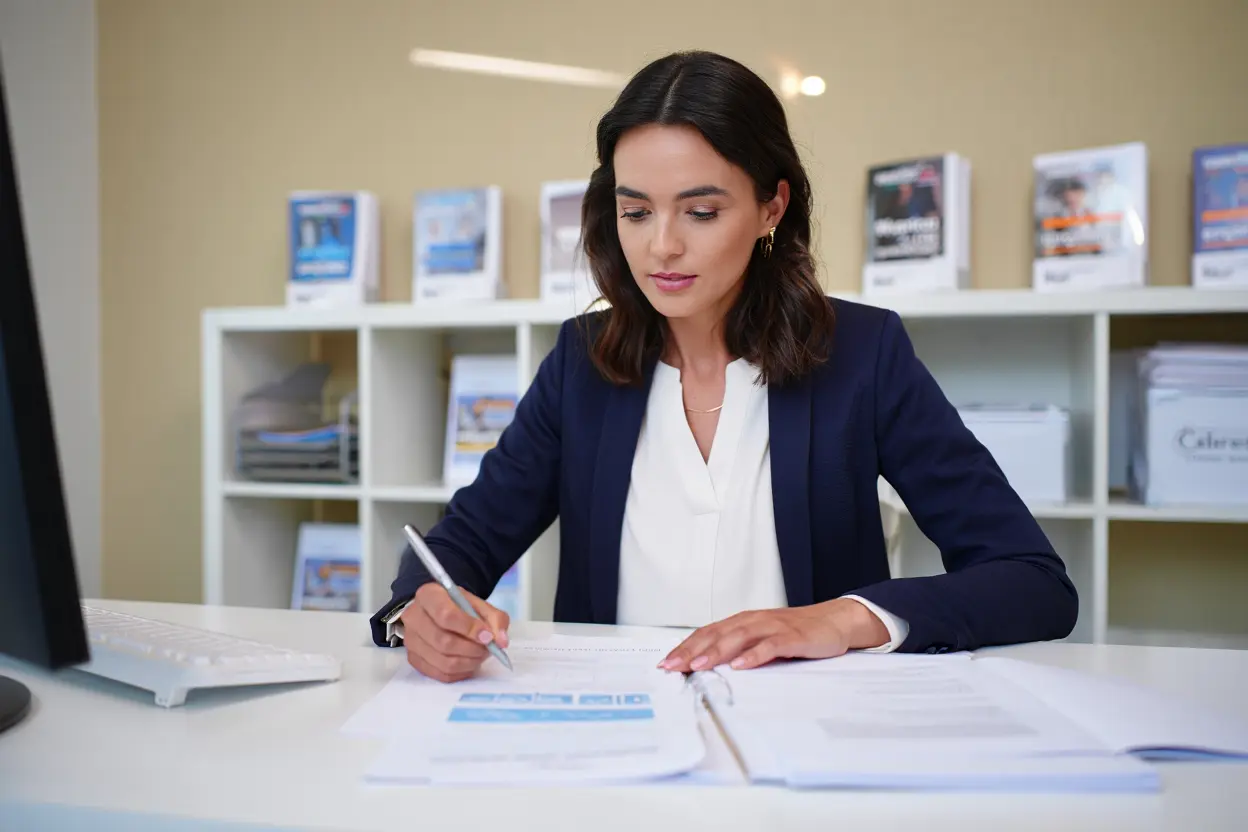 Signature d'un contrat de travail temporaire entre agence et intérimaire