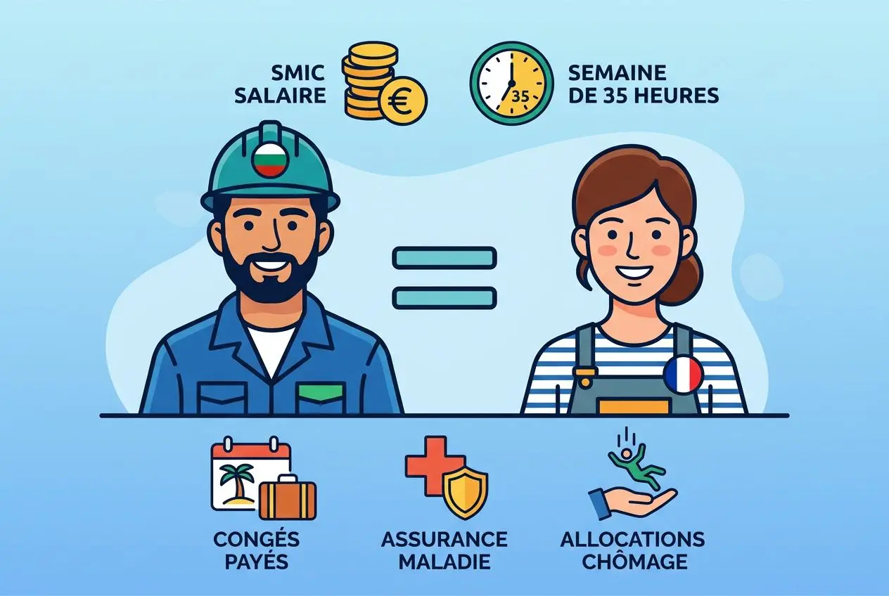 travailler-france-passeport-bulgare-illustration-montrant Travailler en France avec un passeport bulgare : guide complet
