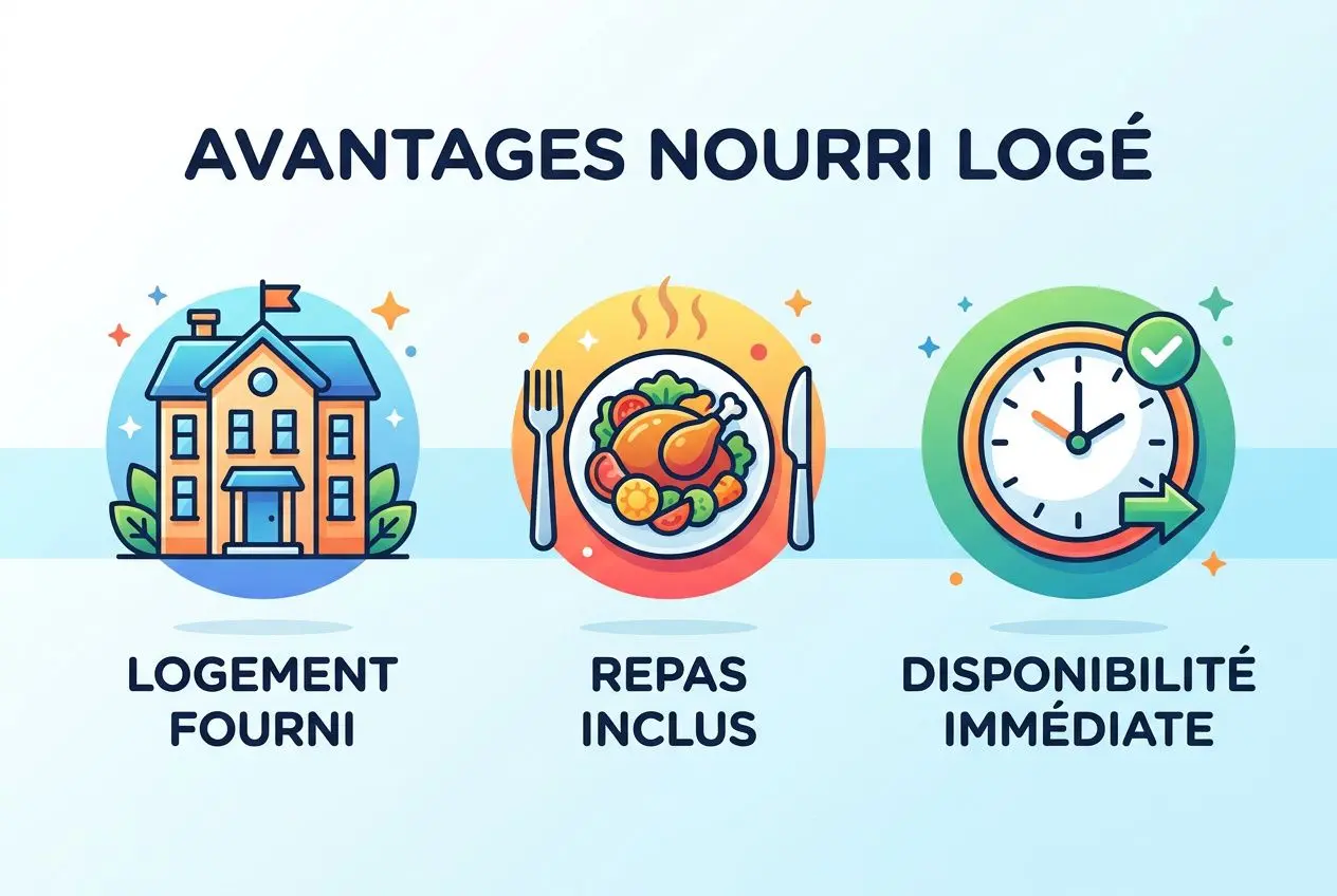 avantages-nourri-loge-logement-fourni-repas-inclus Emploi saisonnier hôtellerie restauration : offres à pourvoir