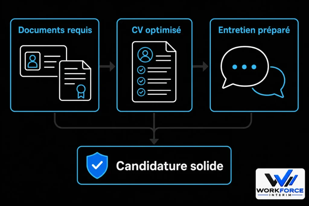 processus-clair-candidater-interim-documents-cv-optimise-1024x683 Agence intérim Roumanie : comment recruter efficacement ?