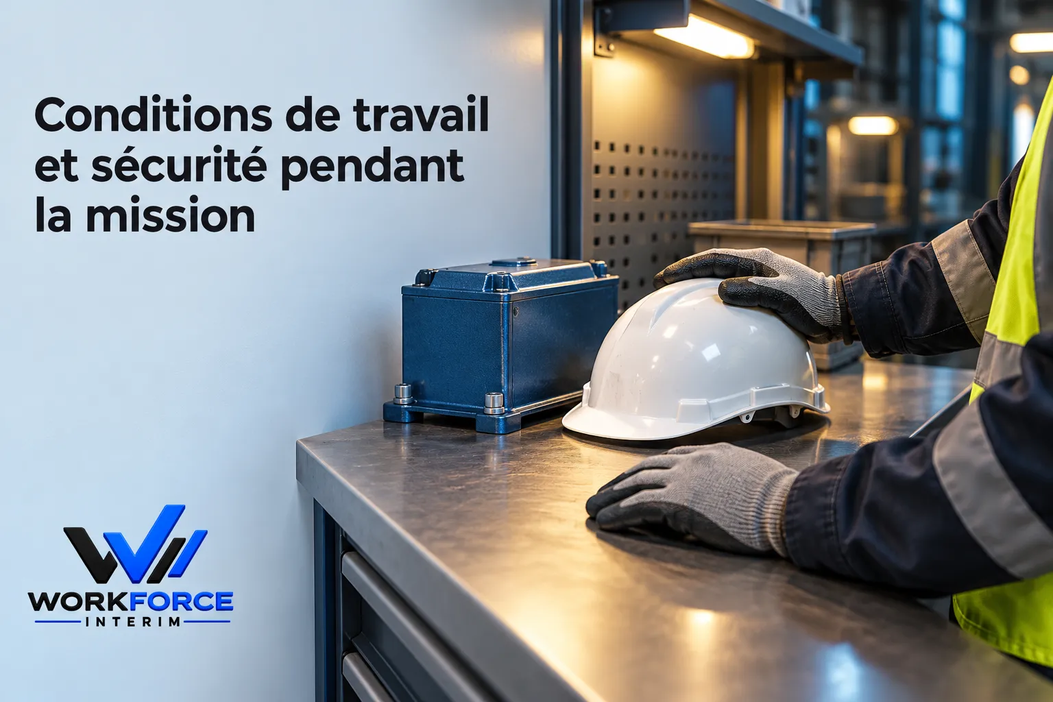 ouvrier-portant-gants-casque-protection-pose-table-atelier-6a97d0c1 Contrat de mission et code du travail : règles de l'intérim